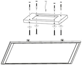 Eglo 99417 - LED RGB Stmievateľné stropné svietidlo SALOBRENA-C LED/30,5W/230V +DO