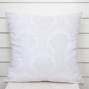 Biante Dekoračná obliečka na vankúš Monako PM-122 Zámocký vzor biely 45 x 45 cm