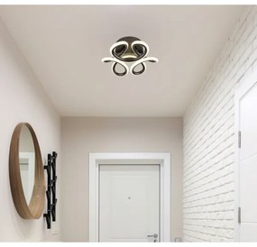 Globo 67386-24A - LED stropné svietidlo MELISAND LED/24W/230V pr. 26 cm čierne