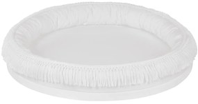 Hniezdo pre deti Boho so strapcami biela