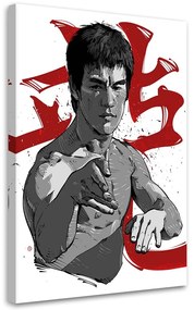 Gario Obraz na plátne Majster bojových umení Bruce Lee - Nikita Abakumov Rozmery: 40 x 60 cm