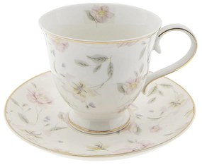 Šálka s tanierikom Tea Wild Flower - Ø 15 * 9 cm / 0.22 L