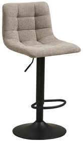 Béžová čalúnená barová stolička s nastaviteľnou výškou (výška sedadla 61 cm) Middelfart – House Nordic