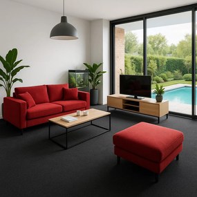 Vopi, Koberec metráž Eton čierny 78 - neúčtujeme odrezky z role, na mieru, šíře 1,33m,1m,2m,3m,4m,na mieru, neúčtujeme odrezky, čierna, filc, kuchyňa