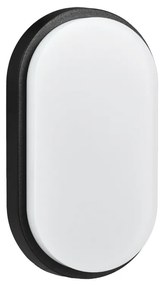 TOP LIGHT Svetlo nástenné-stropné Bari, Čierna