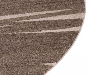 TA Koberec 3436A TMAVOBÉŽOVÉ SÁRÍ KOLESO 3UX Rozmer: 100x100 cm