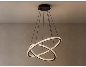 Stmievateľný LED luster na lanku LED/150W/230V 3000-6500K + diaľkové ovládanie