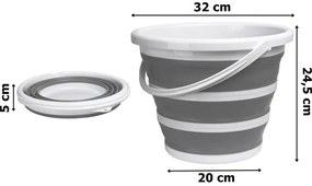 Skladacie vedro ASMAR 10 l