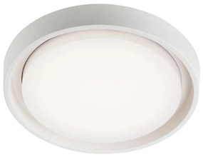 Redo 9180 - LED Vonkajšie stropné svietidlo BEZEL LED/25W/230V pr. 27 cm IP54 biela