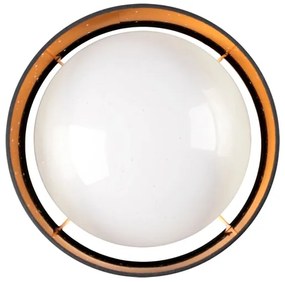 LED Stropné svietidlo TULUZA LED/18W/230V pr. 32 cm čierna