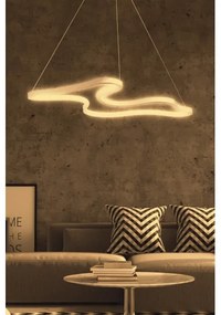 LED luster na lanku ARTISAN LED/36W/230V 4000K biely