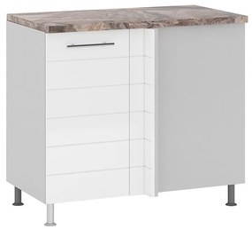 Rohová kuchynská skrinka Daria DN 105 L