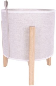 Spot-Light 72709174 - Stolová lampa CASIOPEA 1xE27/40W/230V dub