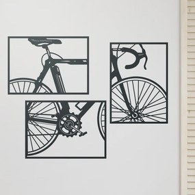 Veselá Stena Samolepka Bicykel trojdielny