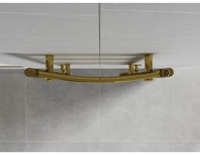 Mexen Ares, vykurovacie teleso 900x500 mm, 293 W, zlatá lesklá, W102-0900-500-00-50