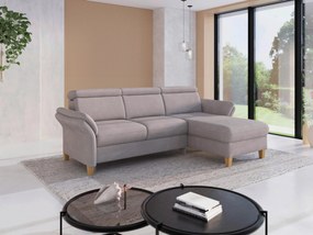 XXXLutz ROHOVÁ SEDAČKA, textil, strieborná Sit & More - Sedačky - 000144025729