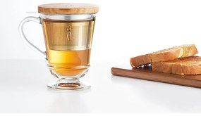 Sklenený hrnček so sitkom 270 ml Abeille – La Rochére