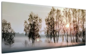 Obraz - Ranná sychravosť (120x50 cm)