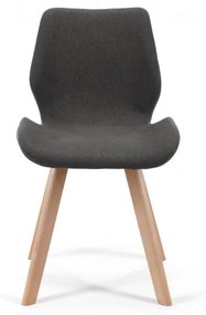 Set štyroch jedálenských stoličiek SJ.0159 sivé/hnedé