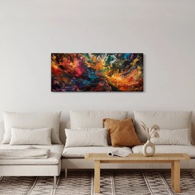 Obraz - Farebná abstrakcia II. (120x50 cm)