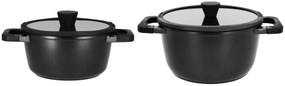 Silvercrest® Hrniec z hliníkovej zliatiny, 20 cm + Hrniec z hliníkovej zliatiny, 24 cm (800011883)
