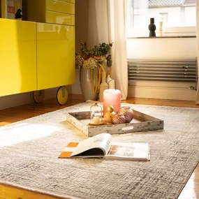 Obsession, Kusový koberec My Memphis 380 Grey, 120x170, šedá, obývacia izba