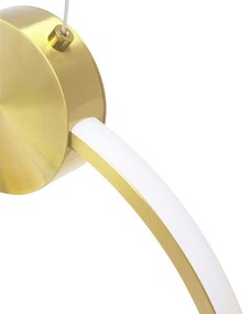 Toolight Toolight, LED stropné svietidlo 40cm 17W 4000K APP1396-CP, zlatá lesklá, OSW-00954