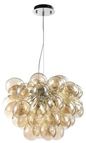 Maytoni MOD112-08-G - Luster na lanku BALBO 8xG9/28W/230V zlatá