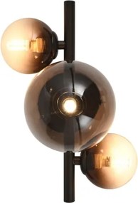 Brilagi - LED nástenné svietidlo MILLA 3xG9/3W/230V hnedá/dymovo-hnedá