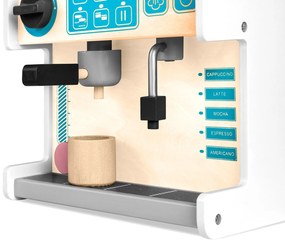 Cukráreň s kávovarom Ricokids 785101 biela