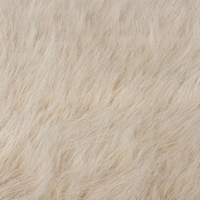 Krémová syntetická kožušina 160x230 cm Waffle Faux Fur – Flair Rugs