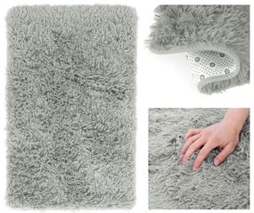Sammer Plyšový koberec v sivej farbe v rôznych rozmeroch 4251838523377 200 x 280 cm