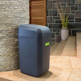 Denox Troya odpadkový kôš 30 l, antracitový, 30 l