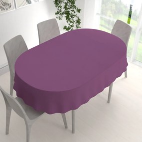 Biante Teflónový oválny obrus - Paris TF-122 Fialový 50x100 cm