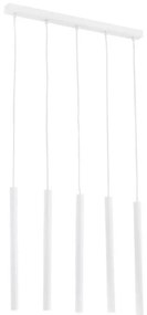 Argon 2136 - Luster na lanku ETNA 5xG9/6W/230V biela