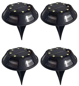SADA 4x LED Solárne svietidlo LED/1,2V 200 mAh IP44