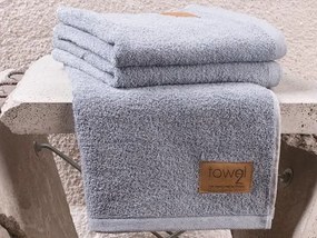 Clarysse Towel2 ECO uterák denim - 70x140 cm