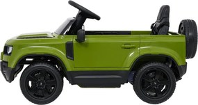 Elektrické autíčko Land Rover Defender zelené