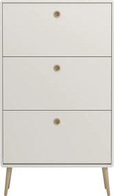 AKCIA Biely výklopný botník PRIMO II. akosť