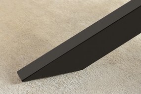 Jedálenský stôl SIGNUM 220 cm mangové drevo tmavohnedosivý