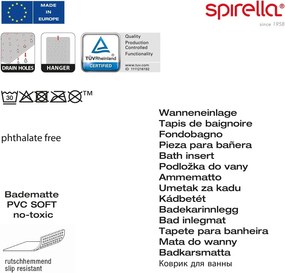 Protišmyková podložka do vane 40x70 cm Ruby – Spirella