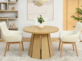 Rozkladací jedálenský stôl ORHAN dub 100 - 180 cm