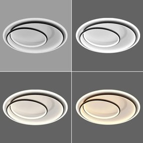 Brilagi - LED stmievateľné stropné svietidlo FLARE LED/38W/230V 3000-6000K + diaľkové ovládanie