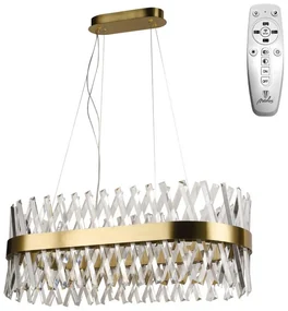 Moderné svietidlo NEDES LED svietidlo + diaľkový ovládač 90W J6307/C