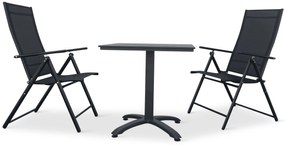 Balkónový set Ristorante + 2x kovová stolička Pia