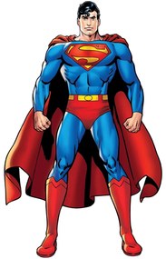 Textilná nálepka na stenu "Superman"