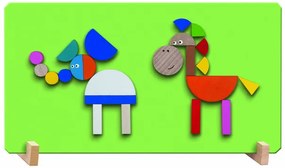 Magnetické puzzle – ZOO