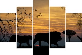 Obraz Safari (150x105 cm)
