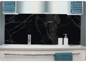 Obklad do kúpeľne mySPOTTI aqua Marmor black 90x45 cm