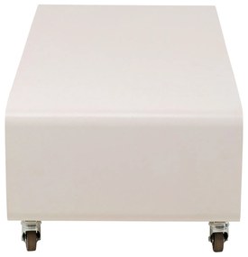 Lounge M konferenčný / servírovací stolík 90x30 cm krémový